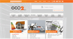 Desktop Screenshot of geo2.si