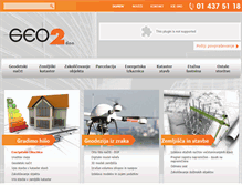 Tablet Screenshot of geo2.si