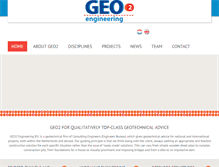 Tablet Screenshot of geo2.nl